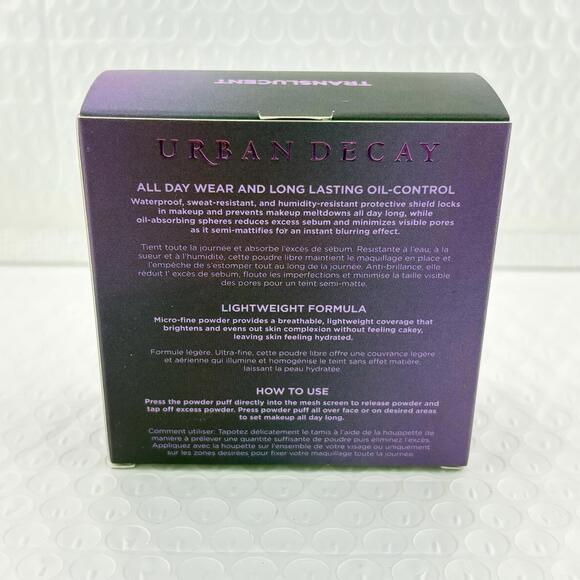 Urban Decay ALL NIGHTER LONG LASTING LOOSE SETTING POWDER - 10g - NEW BOXED - Picture 7 of 7